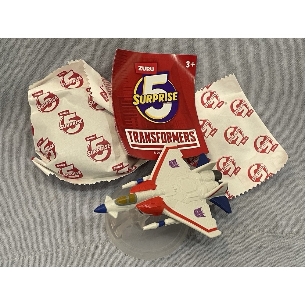 NEW Open Box Zuru 5 Surprise Hasbro Transformers Quick Sand - Starscream